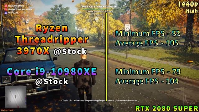 AMD Ryzen Threadripper 3970X vs Intel Core i9 10980XE | 1080p and 1440p PC Gaming Benchmark смотреть онлайн