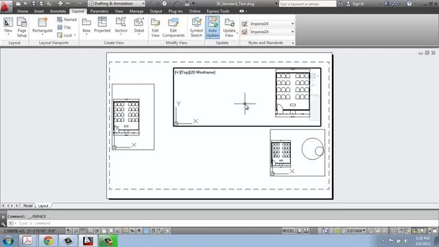 #34 - AutoCAD - 2D Drafting Basics - Model Space vs. Paper Space - Brooke Godfrey смотреть онлайн