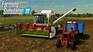 НАЧАЛО УБОРОЧНОЙ, КАНОЛА|Farming Simulator 22 на карте ZDZIECHOW - #1