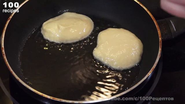 Оладьи на Кефире Пышные и Вкусные. смотреть онлайн