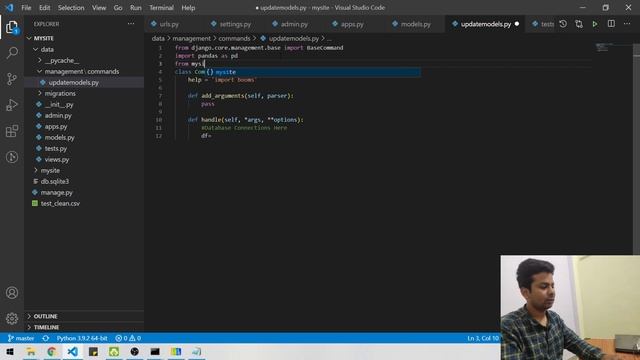 Populate/Insert Existing Data in Django Models смотреть онлайн