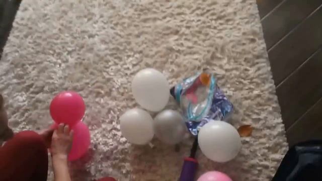 Оформление квартиры, очень много шаров. Шар сюрприз смотреть онлайн