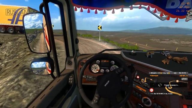 2019 10 24 самые опасные дороги в етс 2 ProMods смотреть онлайн