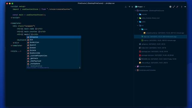 Pinia (Vue State Management) смотреть онлайн
