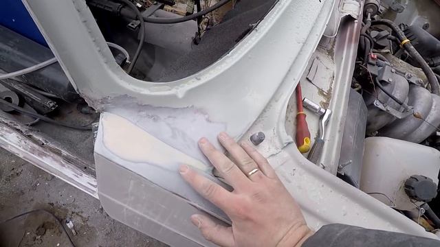 Передок готов! Предварительная подготовка к покраске. Классика часть 3 смотреть онлайн