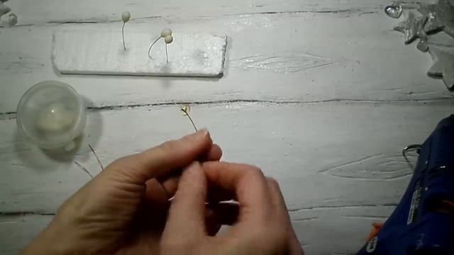 ЯГОДКИ И ВОЛШЕБНЫЙ НОВОГОДНИЙ ДЕКОР ИЗ БРОСОВОГО МАТЕРИАЛА \ #CHRISTMASDECOR #DIY