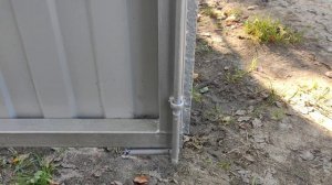 Секретный замок свой-чужой на калитку