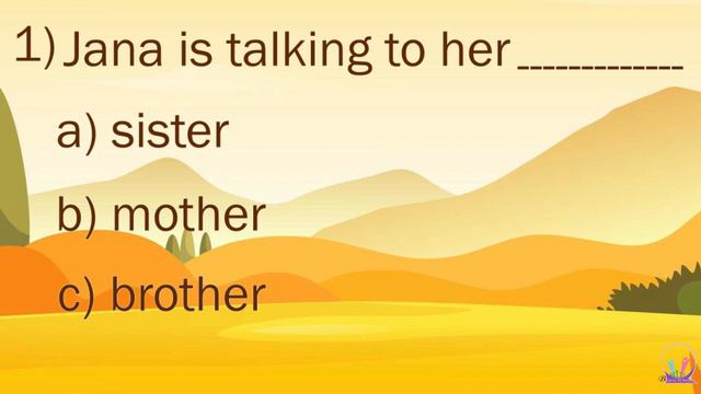 English Listening For Kids With Questions | English Practice For Kids  ( Cartoon Animation )