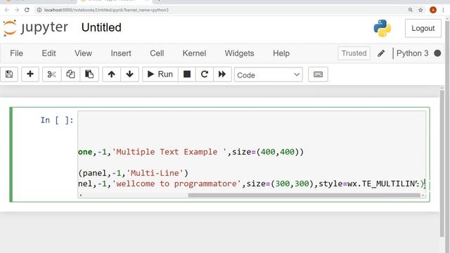 Python Wx with Multiple Lines Textbox смотреть онлайн