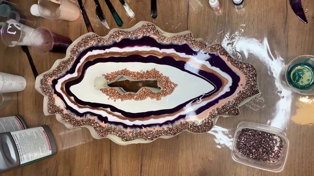 Жеода resinart / эпоксидная смола. Geode смотреть онлайн