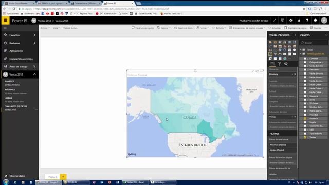 ¡Aprende a hacer increibles Dashboards con Power BI y Excel! Parte 1: Power BI en la web смотреть онлайн