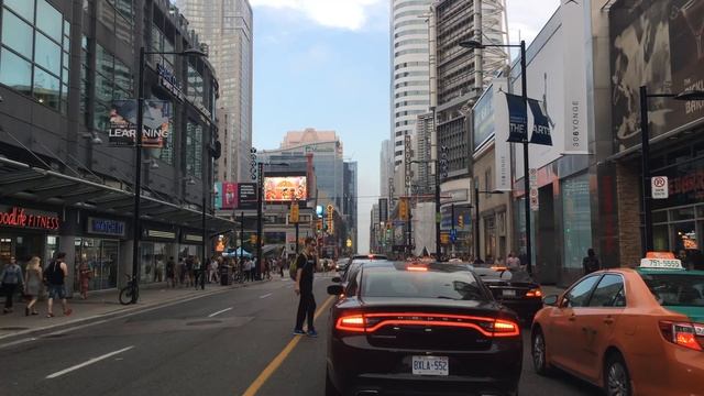 Driving Downtown - Torontos Main Street 4K - Canada