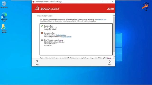 Hướng dẫn fix lỗi VBA 7.1 SolidWorks - Fix Install Error | K2 Engineer смотреть онлайн