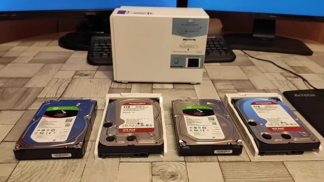 Решил продать QNAP D2 (TS-231P2) и диски WD40EFAX и ST4000VN008 смотреть онлайн