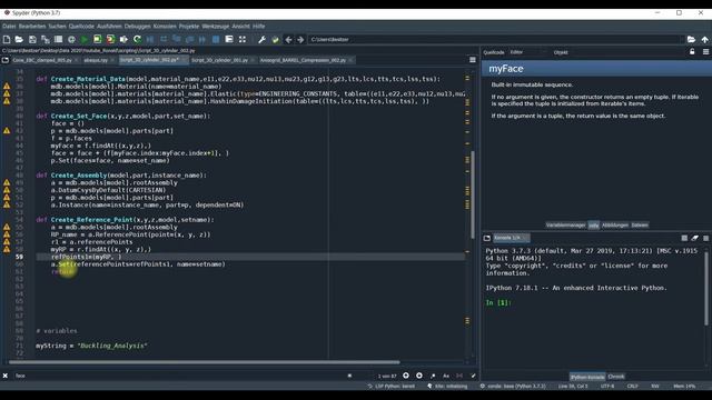 #7 Step-by-Step Guide for Professional ABAQUS-Python Scripting - Create REFERENCE POINTS смотреть онлайн