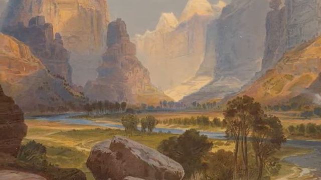 Valley of Babbling Waters Southern Utah von Thomas Moran - Video von Günter Frei (Official Video) смотреть онлайн