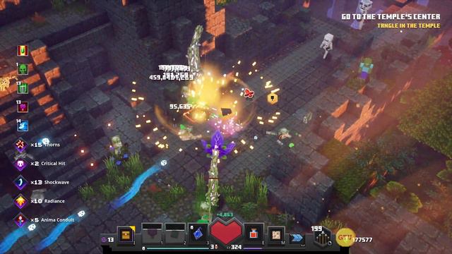 Apocalypse +25 Difficulty Jungle Abomination / Minecraft Dungeons Overgrown Temple Apocalypse +25 смотреть онлайн