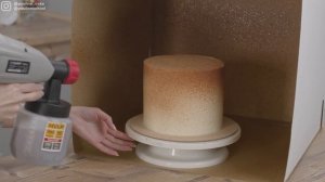 Обзор краскопульта для кондитера | Правила ненесения велюра на торт