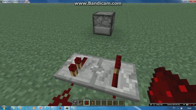 Как сделать пулемёт в Minecraft. смотреть онлайн