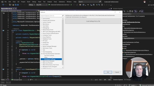 How to automatically generate unit-tests boilerplate in Visual Studio смотреть онлайн
