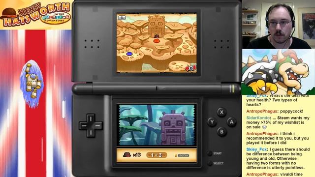 Henry Hatsworth in the puzzling adventure (DS) part 01 смотреть онлайн