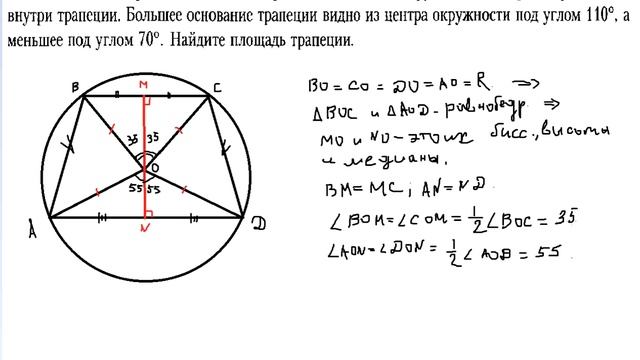 Вписанная трапеция смотреть онлайн