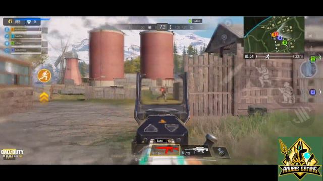 Call of duty mobile việt nam/ Anubis gánh cả bộ tứ siêu đẳng / top 1 21kill смотреть онлайн