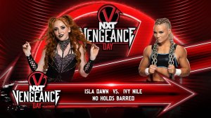 WWE 2K24 ONE ON ONE/NO HOLDS BARRED - ISLA DAWN VS IVY NILE