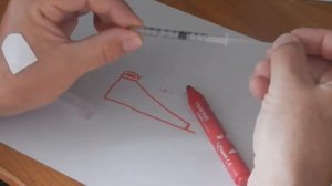 Манок на лису из инсулинового шприца.