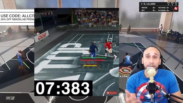 NBA 2K22 HYPERDRIVE BADGE or DOWNHILL BADGE - BEST PLAYMAKING BADGES смотреть онлайн