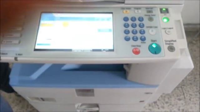 VIDEO TUTORIAL RICOH MP 2550 - MP 2851- MP 3350 смотреть онлайн