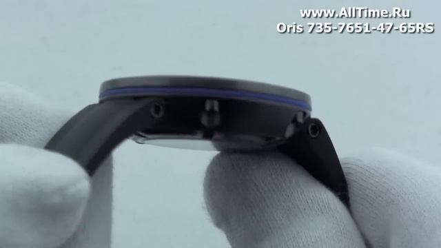 Мужские наручные швейцарские часы Oris 735-7651-47-65RS смотреть онлайн