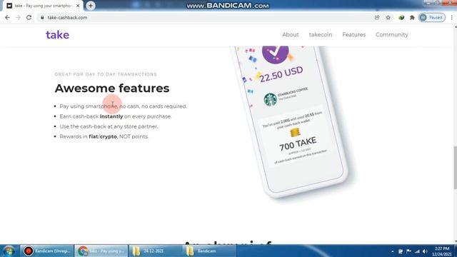 Take coin is a wonderful project. смотреть онлайн