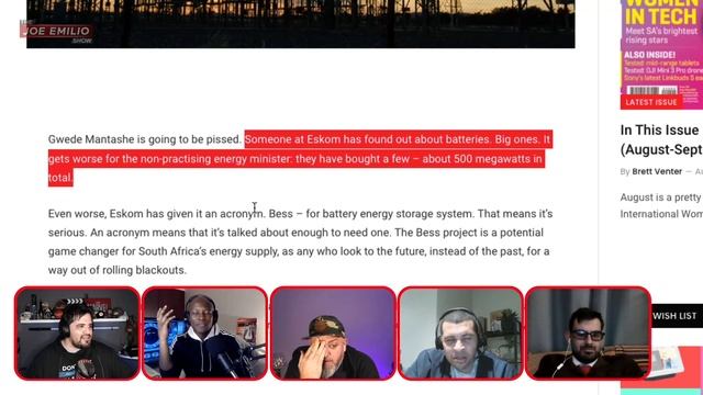 ESKOM has DISCOVERED batteries ? смотреть онлайн