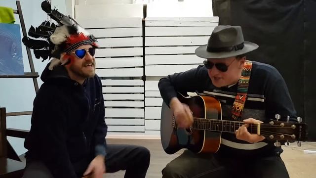 Смотреть всем! 2 пьяных дурачка завывают песню "Где боломора достать!!!" смотреть онлайн