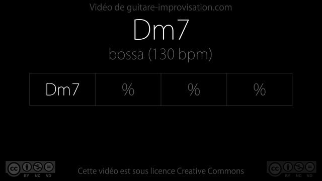 Dm7 (bossa 130 bpm) : Backing Track смотреть онлайн