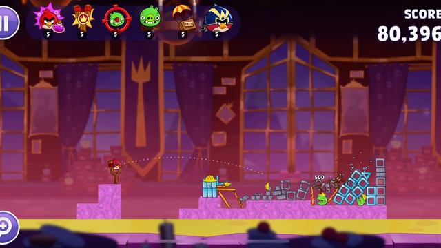 Angry Birds Reloaded: Pigs in a Banquet - Level 8 (3 Stars) IOS Gameplay Walkthrough (HD) смотреть онлайн