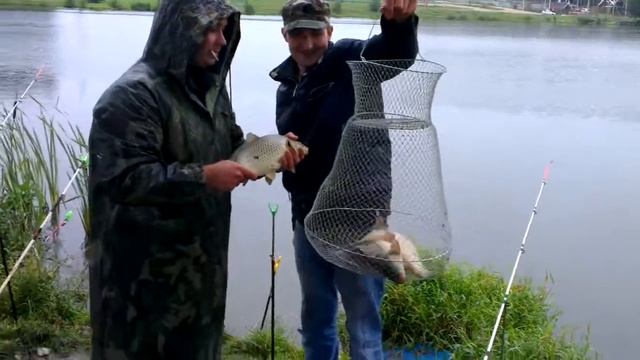 Улов карпа .Рыбалка в Голыгино ! смотреть онлайн