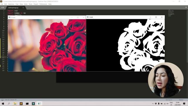 ? RESALTANDO UN COLOR de un fondo en grises | OpenCV con Python смотреть онлайн