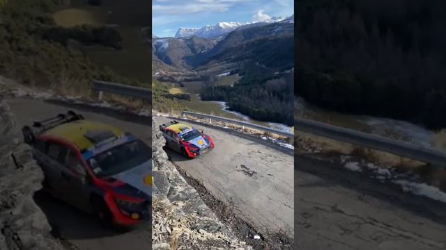 Thierry Neuville - Test WRC Rally Monte Carlo 2024 - Hyundai I20 Rally 1 #wrc #officialwrc #rally