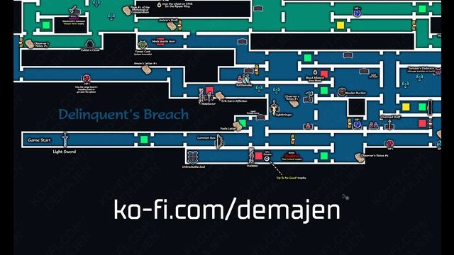 Elderand | 100% Map — All Areas, Bosses, Secrets, Items & More! #metroidvania смотреть онлайн