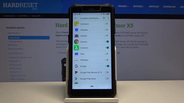 How to Enter App Permissions in ULEFONE Armor X5 – Find App Section смотреть онлайн