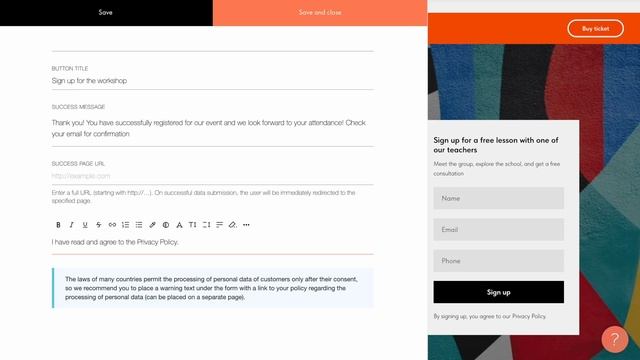 How To Make a Website Cover With Online Form | Tilda Tutorial смотреть онлайн