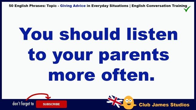 50 Useful English Phrases On How To Give Advice In Everyday Conversation
