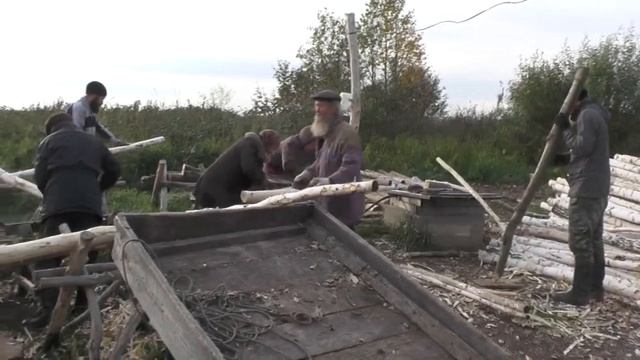 Готовим сваи на лагерный пруд (Комогориха). Разные рассказы. 28.09.2017 смотреть онлайн