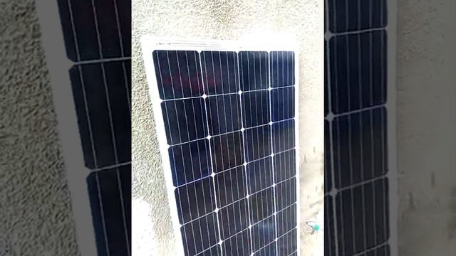 Mono solar panel testing 150W смотреть онлайн
