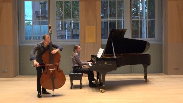 G.Bottesini : Mélodie in e minor - Théotime Voisin, Double Bass - Maurice van Schoonhoven, Piano смотреть онлайн