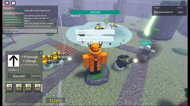 UncopyLocked Tower Defense Simulator (Roblox) смотреть онлайн