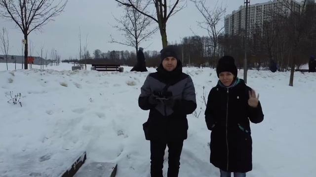 #djimini2 03.01.2022 Кудрово парк Оккервиль. Съёмка с квадрокоптера. #kudrovo
