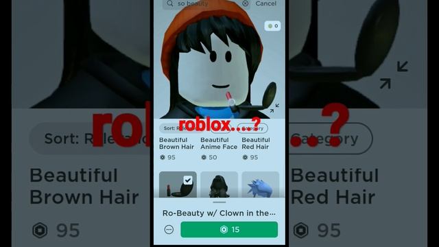 roblox...? почему это на зеркале клоун..? смотреть онлайн